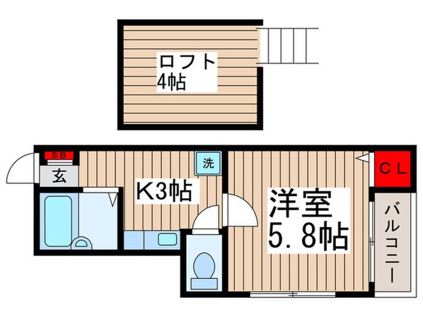 Ａｚｕｒｅ柴又の物件間取画像